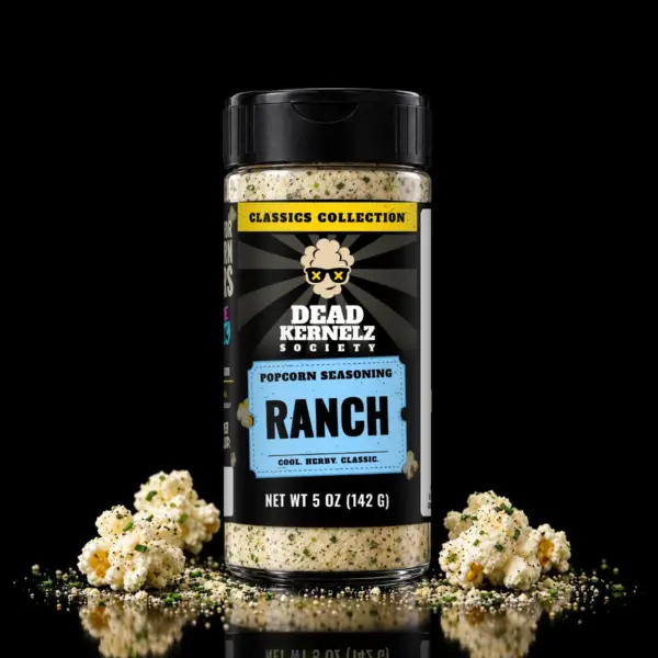 Ranch popcorn seasoning bottle, Dead Kernelz Society Classics Collection